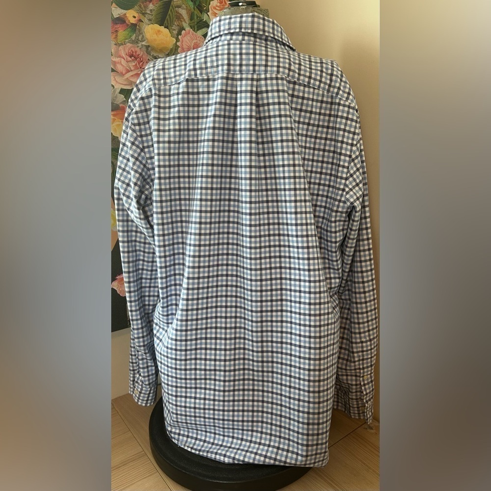 RALPH LAUREN BLUE LABEL GINGHAM OXFORD STYLE SHIRT XL. TIMELESS, POLISHED - Picture 5 of 9